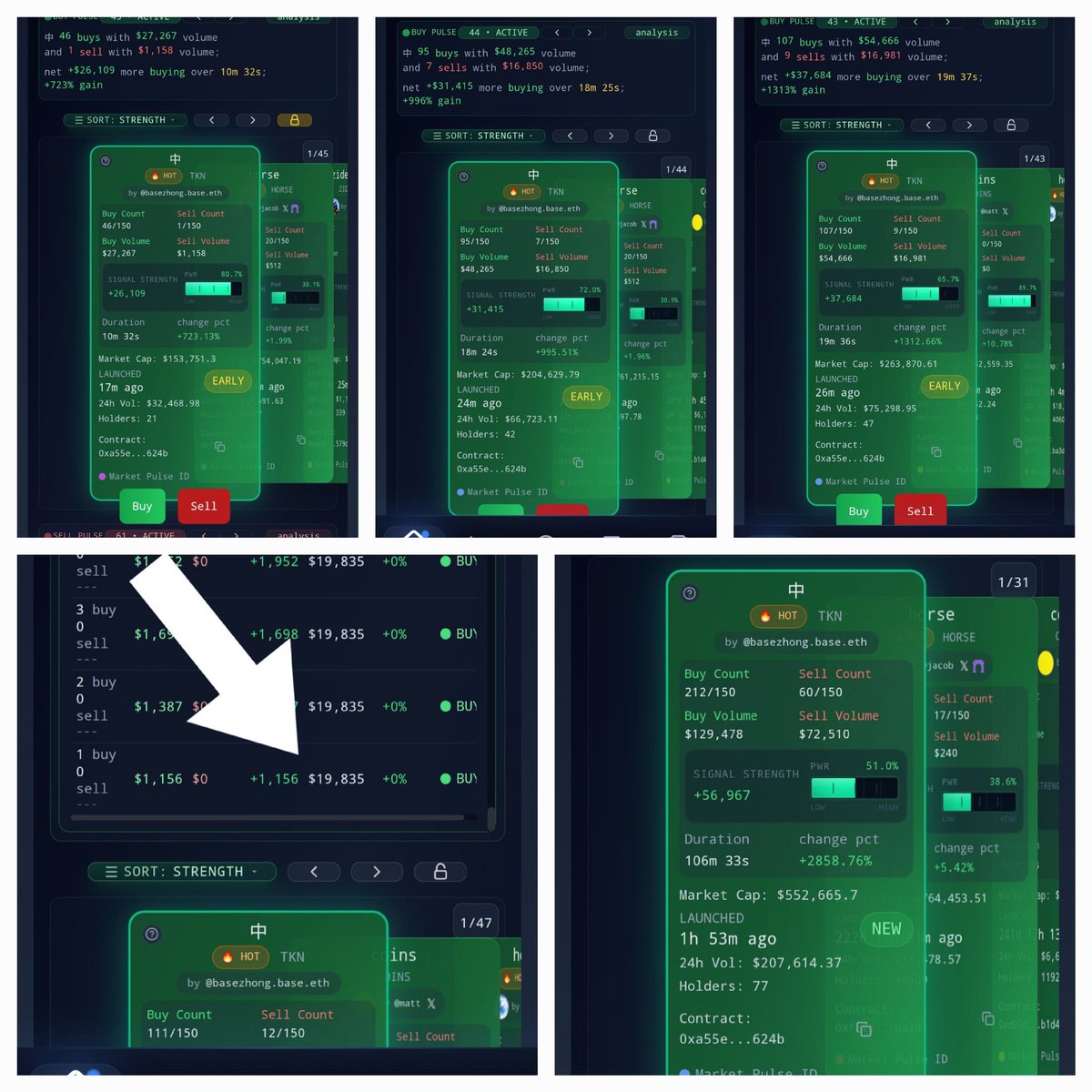 ArsalanG75523's tweet image. From 19k to 150k in 10min
From 19k to 205k in 18min 
From 19k to 270k in 20min
From 19k to 550k in 100min 
28x profit
That&apos;s The power of zoracker