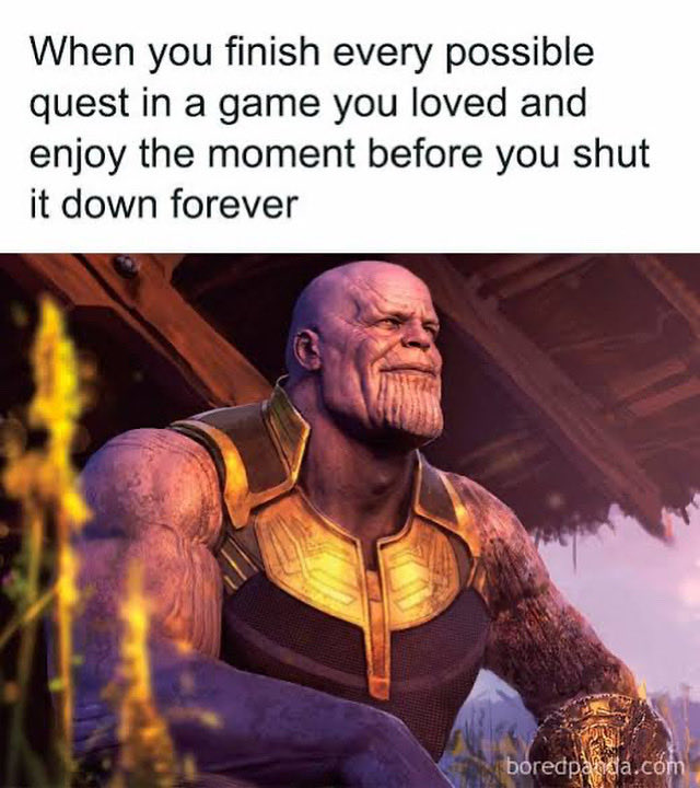 shadowlight27's tweet photo. Just bliss #gaming #gamers #memes https://t.co/EUK2M8yZlz