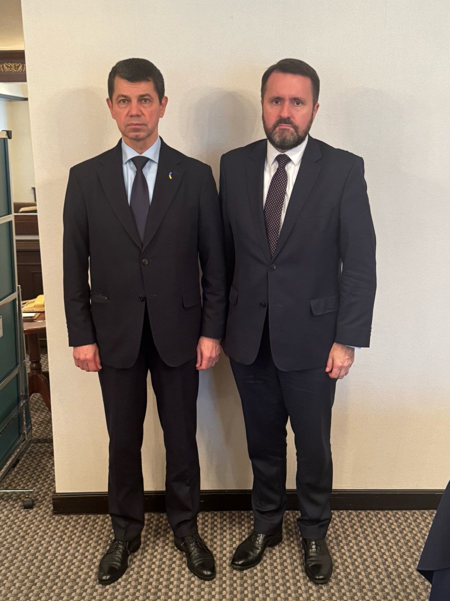 The 3rd edition of the Ukraine Mine Action Conference is underway in Tokyo. Poland is represented by <a href="/RKupiecki/">Robert Kupiecki</a> – National Security Advisor to PM @DonaldTusk and Deputy FM.

On the margins of the conference, Deputy FM Kupiecki met with Oleksandr Mishchenko, Deputy Head of
