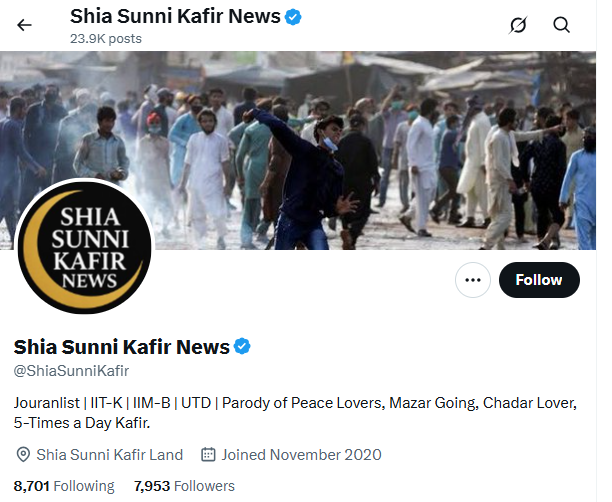 TeamSaath's tweet photo. Why are our mutuals following this disgusting Islamophobe @ShiaSunniKafir who has no empathy for innocent children? Unfollow him or we will have to unfollow you!
@RavalKs65948 @HuhVsWorld @SamKhasa_ @Ankitydv92 @Yogeshkherli @NidhiJi__ @RituRajIN
#TeamSATH🤝 https://t.co/1DEGLx5344