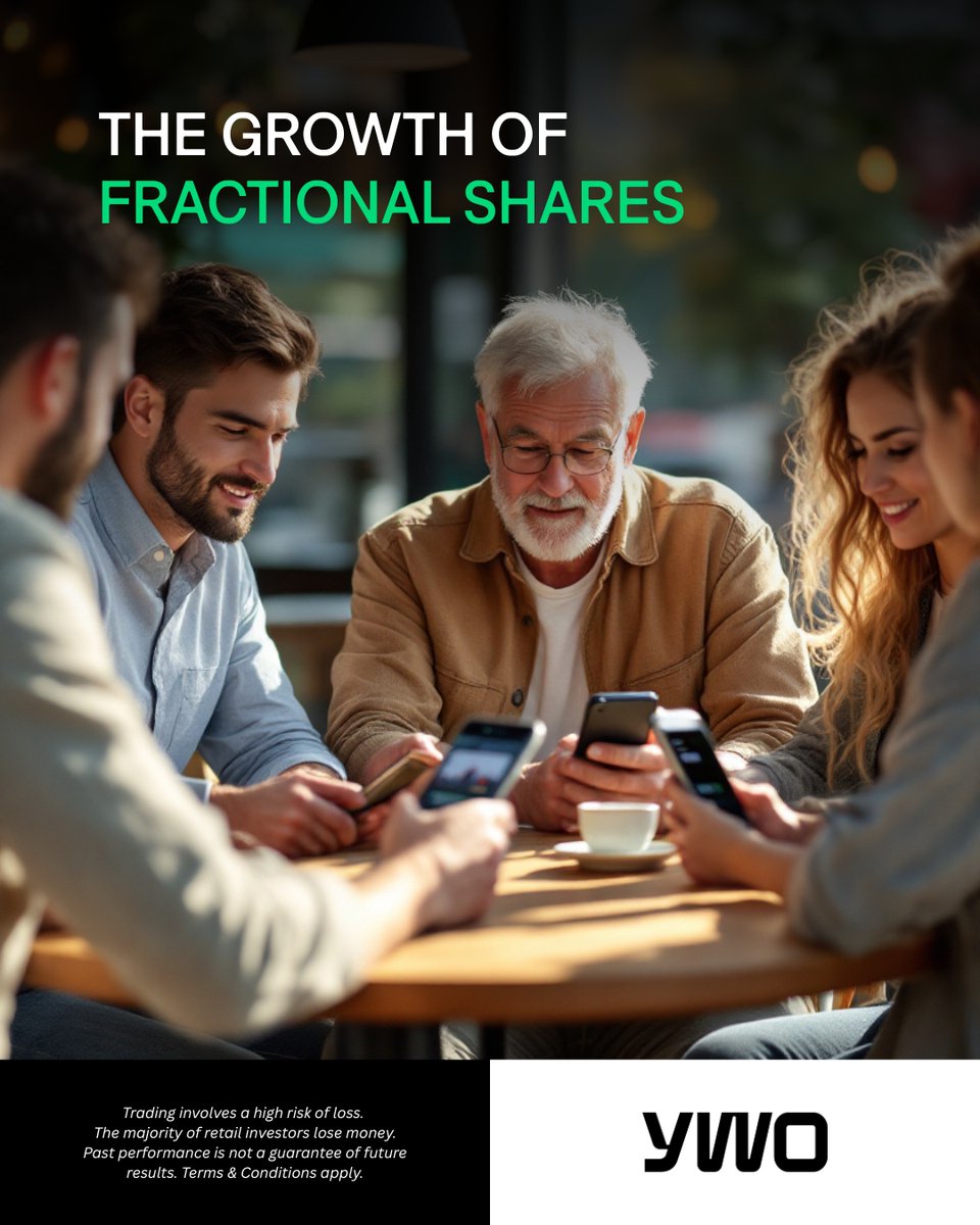 Fractional shares allow ownership of a piece of a stock. This industry trend has increased access to high-priced equities. 

Trading involves substantial risk. This content is for informational and educational purposes only and does not constitute investment advice.