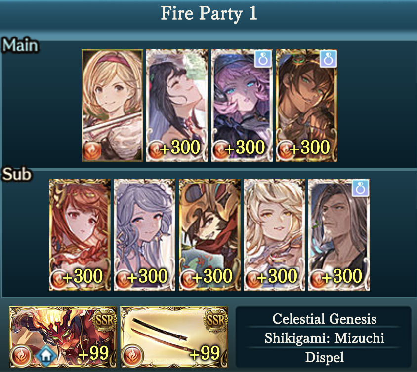 Tabibito_gbf's tweet photo. You can clear most stuff from my experience as long as you aren't doing a big solo push.

Biggest issue is the 2 debuff skills omens, you need to save Qilin for it if your Halo omen is that one. If you get it a 2nd time you need to wait until Dimensional Chain is full. https://t.co/Vi2PzDPxt0