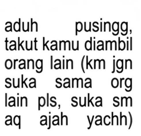 aleazavio's tweet photo. orang nya aku aja, aduhhh https://t.co/RdyNmRGsLN