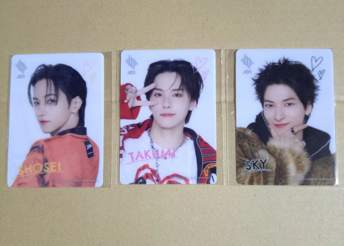 jamini_tako's tweet photo. JO1  Handz In My Pocket 
HMVオンライン トレカ 交換

【譲】川西・金城・大平

【求】同種 河野

郵送での交換希望です📮
条件合う方いましたらお気軽にお声掛けください🙇‍♀️

 #JO1交換 https://t.co/xCgdyBOsJn