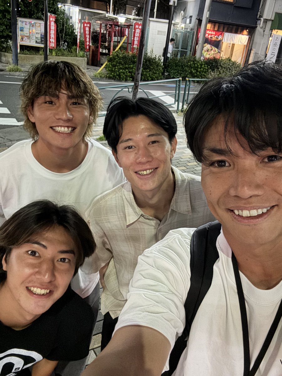 #夏の思い出 
最近ちょこちょこ会ってる人達。笑
何事にも熱量あるからこちらもパワーをもらえます！
また近々会いましょう✨