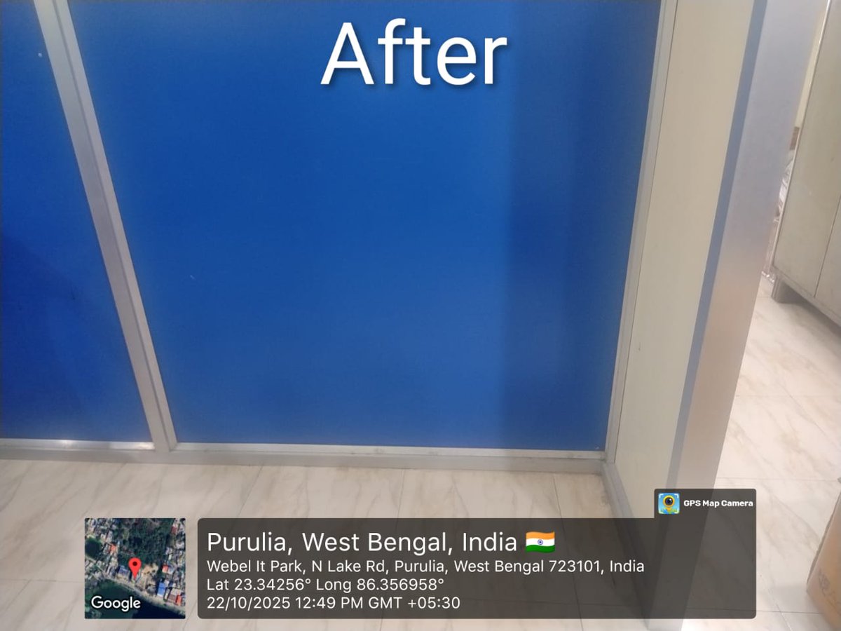 विशेष अभियान 5.0 के अंतर्गत 22अक्टूबर 2025 को भारतीय खाद्य निगम,मंडल कार्यालय, पुरुलिया के कार्यालय परिसर में कर्मचारियों  द्वारा स्वच्छता अभियान चलाया गया।
#SpecialCampaign5_0 
<a href="/FCI_India/">Food Corporation of India</a> 
<a href="/fooddeptgoi/">Department of Food & Public Distribution</a>