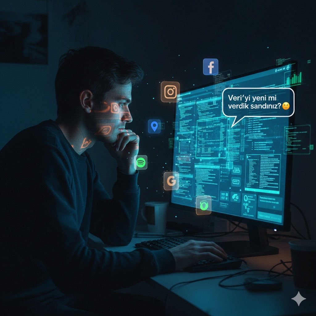 “Veri”yi yeni mi verdik sandınız?🙃

ChatGPT Atlas ile birlikte yine şu konu alevlendi;

İlk Facebook’a girdiğimiz günü hatırlıyor musunuz?
Adımızı, soyadımızı, yaşımızı, okulumuzu, ilişki durumumuzu… hepsini kendi elimizle yazdık.
Sonra Instagram geldi, ne yediğimizi, kimle
