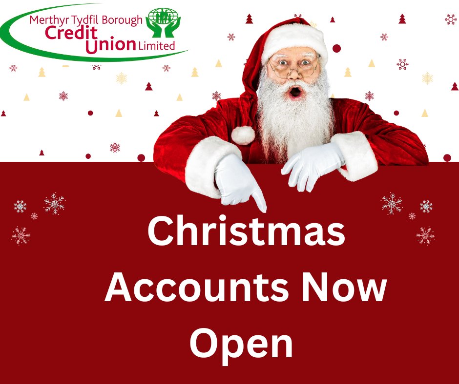 Christmas Savings accounts are now unlocked!

Members who have been saving throughout the year are now able to access their accounts 🌲

Access your funds today via

• Online Banking secure.mtbcu.org.uk/login.asp

• Mobile Banking App – Download today mtbcu.org.uk/services/mobil…