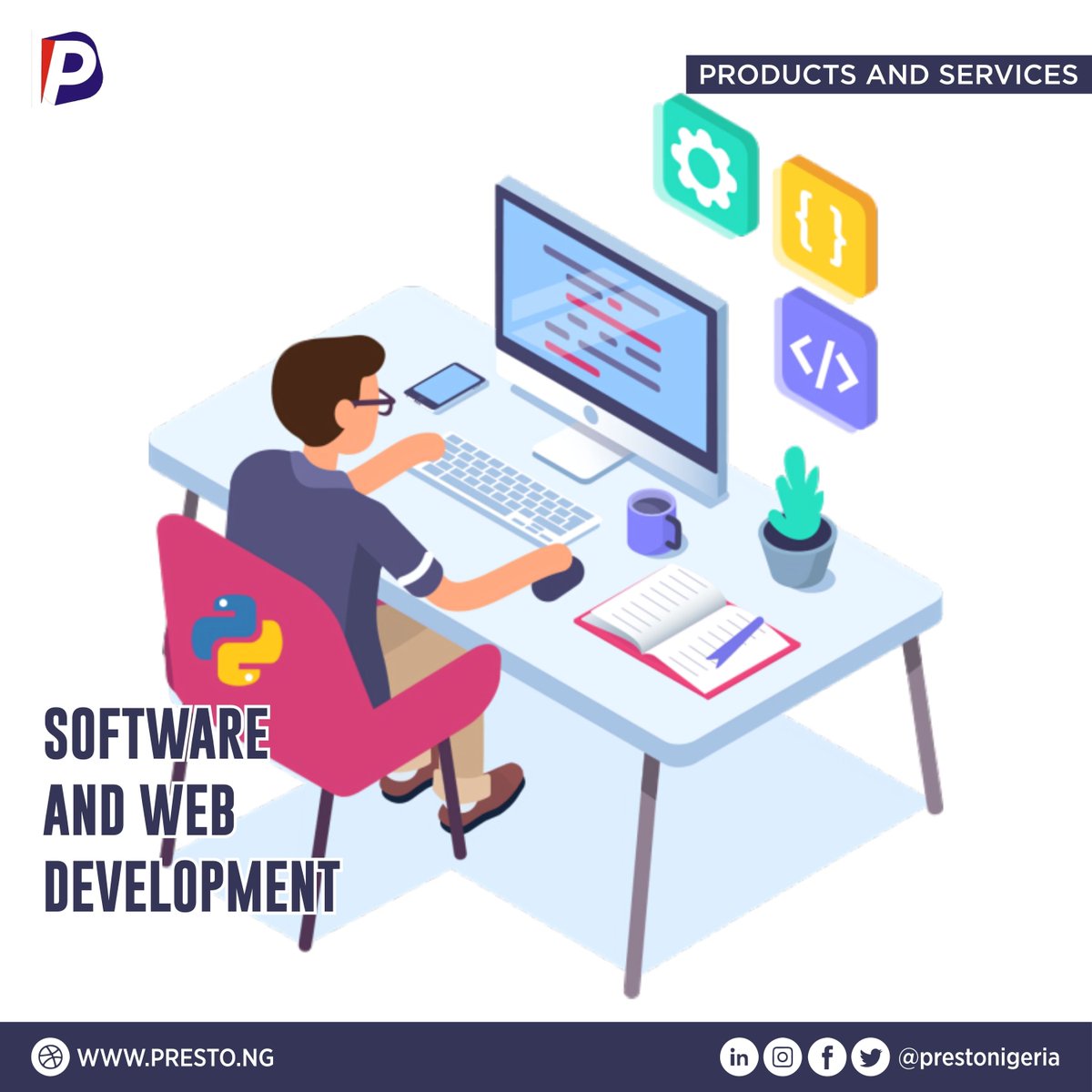 prestonigeria's tweet image. Building the digital world, one project at a time. 💡 Software &amp;amp; Web Development is where ideas come to life. #CodeIsArt