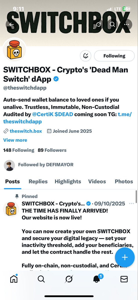 WillEmmy2's tweet image. Done 
0x586B3bb368C60f9DC4c18E31CE42a52d115dae99