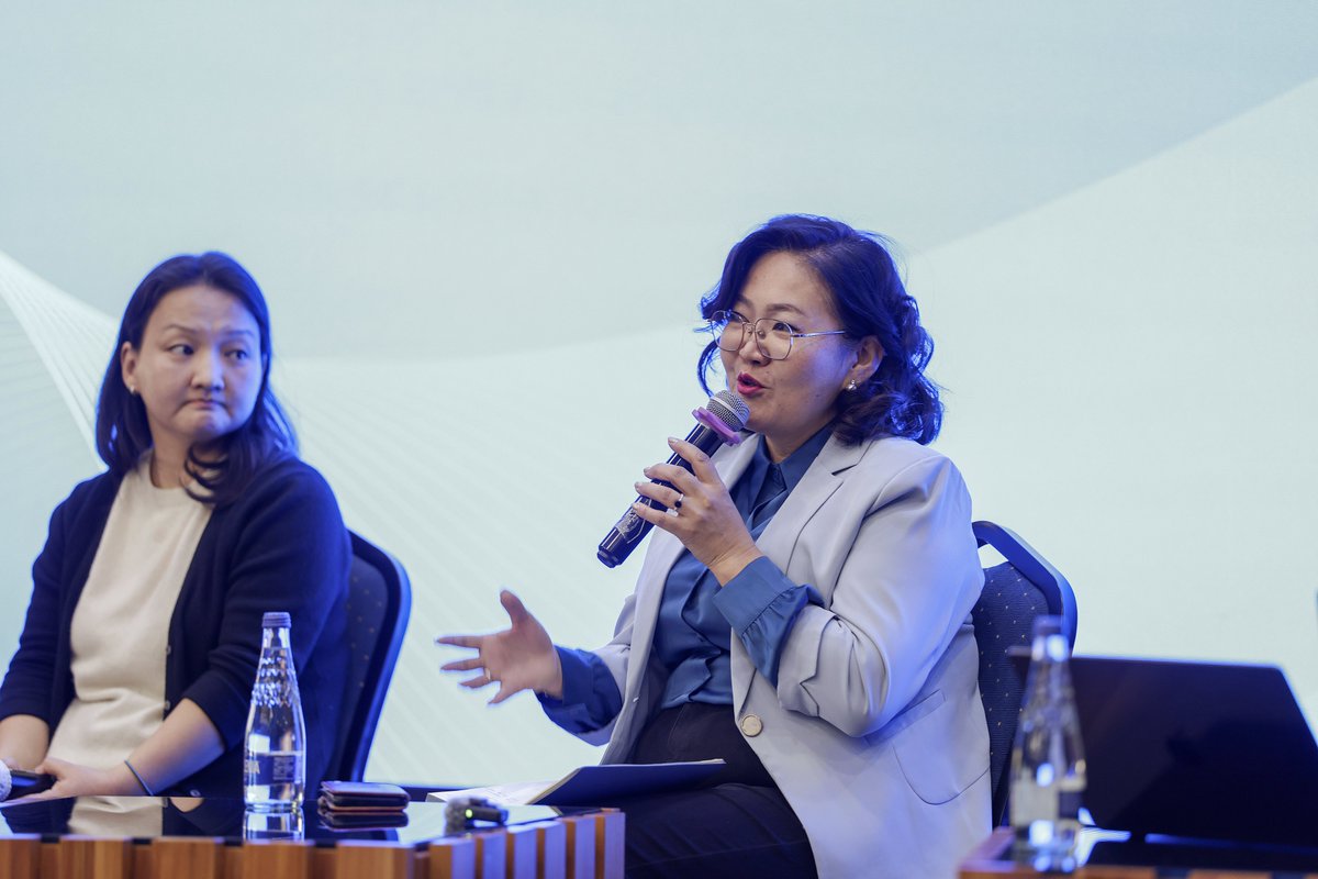 unmongolia's tweet photo. Day 2 of the #UN80 Week:
With @NHRCM, we hosted a Multi-Stakeholder Meeting on 🇲🇳Mongolia’s engagement with the international human rights system.
✅ 80+ participants
✅UPR & Treaty Bodies
✅ Practical solutions for stronger implementation
#HumanRights #Mongolia #UPR #UNWeek https://t.co/ExxH9c56Kt