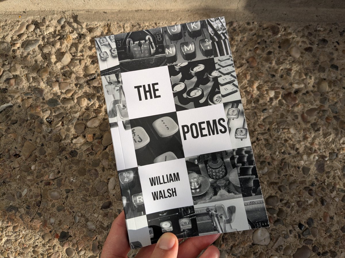 press_erratum's tweet image. THE POEMS by William Walsh // review copies available
