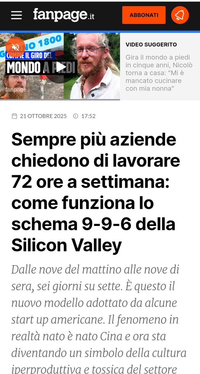 SicilianoSum's tweet image. ❗Non si invochi la libertà per sottrarsi dal lavorare 12 ore al giorno ! 😳🥴🤐
(Semicit.)
#Italia