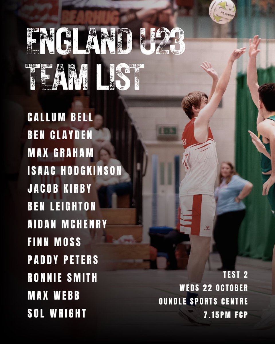 EnglandMMNA's tweet image. Ready for test 2 💪

#netball #mixednetball #mensnetball #trailblazers
