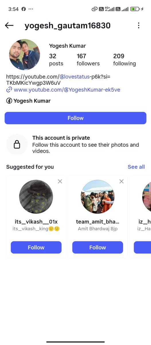 Ji754630Ji's tweet image. Must RT🚨
*योगेश*कुमार* नाम का व्यक्ति इंस्टाग्राम में मां सीता के लिए अभद्र भाषा का प्रयोग कर रहा है
यह व्यक्ति खुलेआम सनातन धर्म का अपमान कर रहा है और हिंदू समाज की भावनाओं को ठेस पहुँचा रहा है।@jaunpurpolice से निवेदन है कि कृपया उचित कार्यवाही सुनिश्चित करें।
@Uppolice