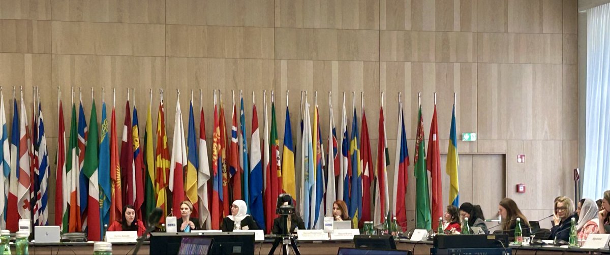 pepinhalle's tweet photo. Canada continues to champion inclusive peacebuilding. At today’s @OSCE WIN event, we reaffirm our commitment to advancing #WPS, climate action & gender equality through the #WINProject. Together, we build on 25 years of UNSCR 1325. @Canada2OSCE @AmbWPS #CanadaForGenderEquality https://t.co/yNrVHw5jlB