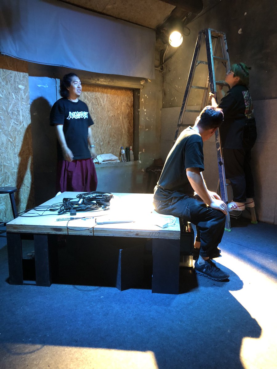 #青春の会 
第7回公演   #佐藤正和 
『懐かしき、未来  – a nostalgic future –』作・演出： #深井邦彦　
台湾公演❣️
#2025北投アートフェスティバル参加作品 
 10/24金〜26日
 会場：#舊峸劇場 （リッジシアター）台湾／台北市

🌈本番に向けて絶賛稽古中🌈