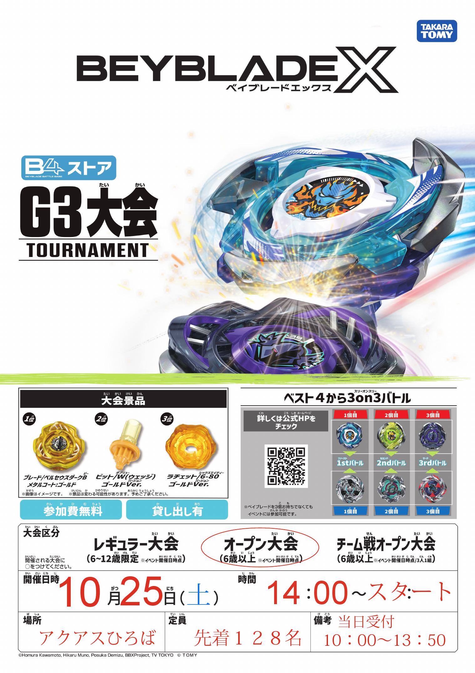 ベイブレードX くじ ラストチャンス賞A賞2-80GN B賞ランチャー セット