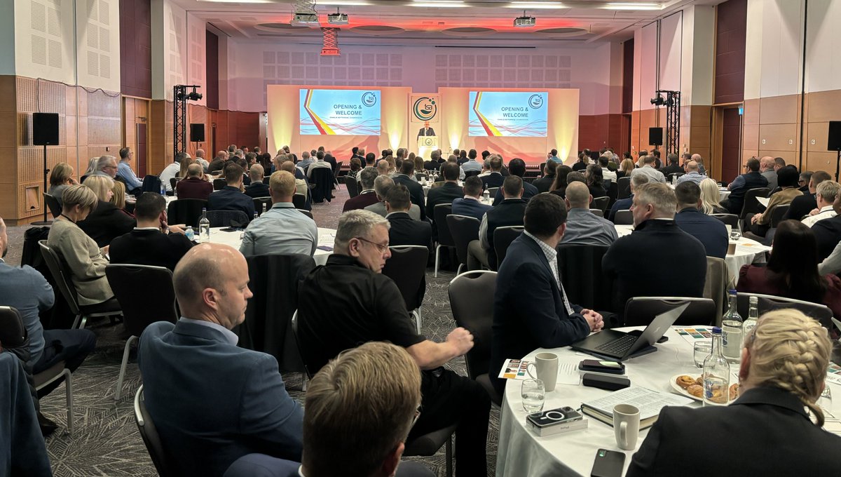 TextileServices's tweet image. Welcome to the TSA Autumn Conference 2025! We&apos;re thrilled to welcome a record number of attendees this year - it&apos;s fantastic to see you all! It is set to be a great event with lots of interesting speakers!

#textileservices #laundry #healthcare #hospitality #workwear #conference