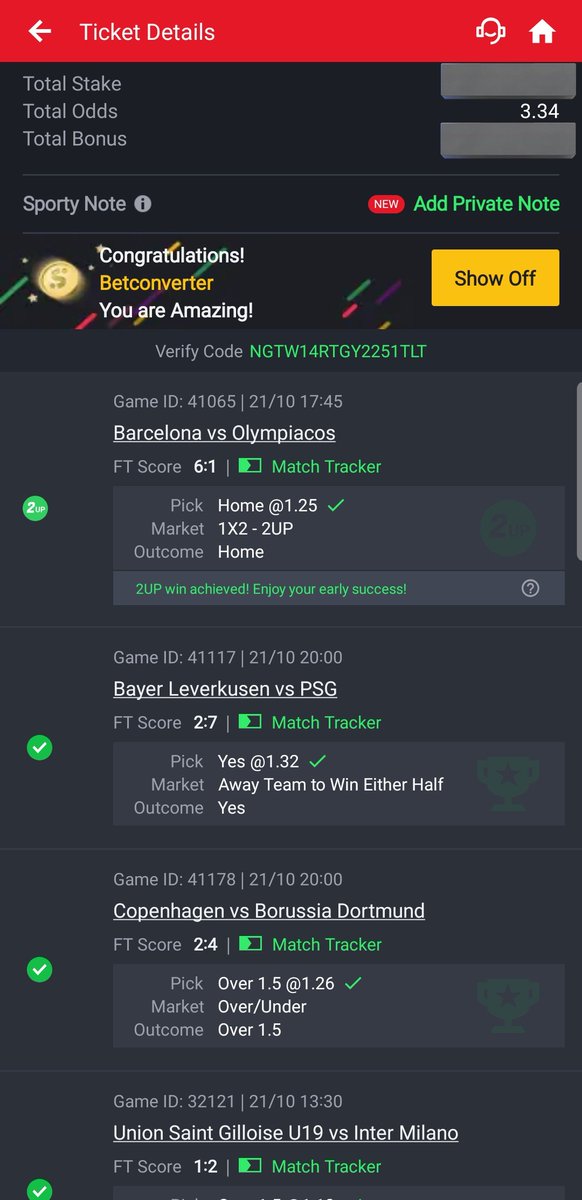 💥💥Booom💥💥
Yesterday's Winning Premium codes from Betconverter 

Kenyan🇰🇪 Uganda🇺🇬 Ghana🇬🇭 Tanzania 🇹🇿

Congratulations guys 🎉

To get Premium codes delivered to your inbox, 
go to betconverter.com/plans