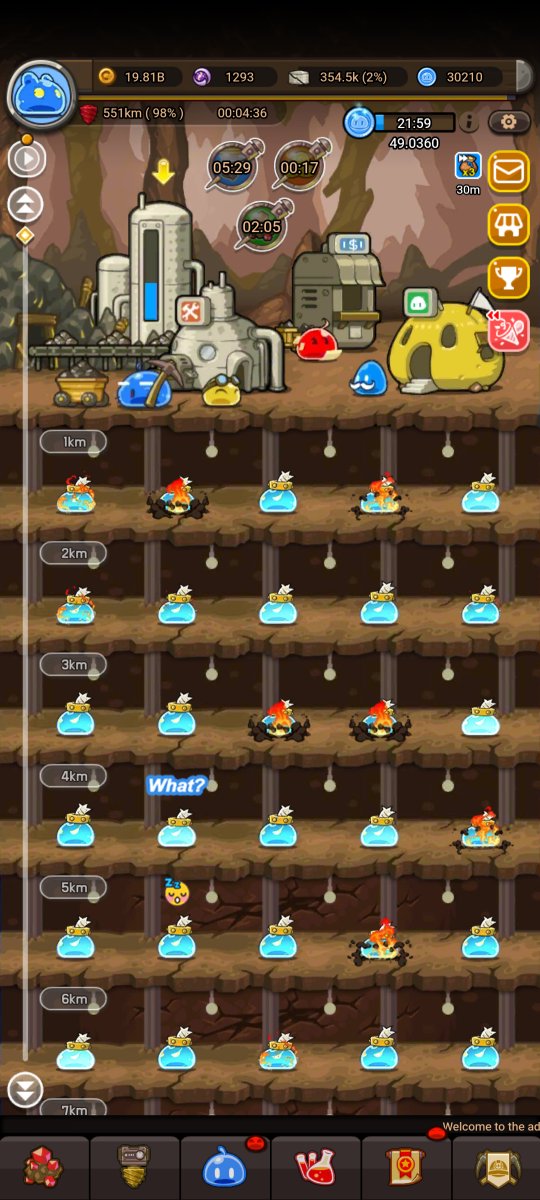 Deibuoo's tweet photo. Let's go digging  @Slime_Miner https://t.co/lpSj2Ysd5Z