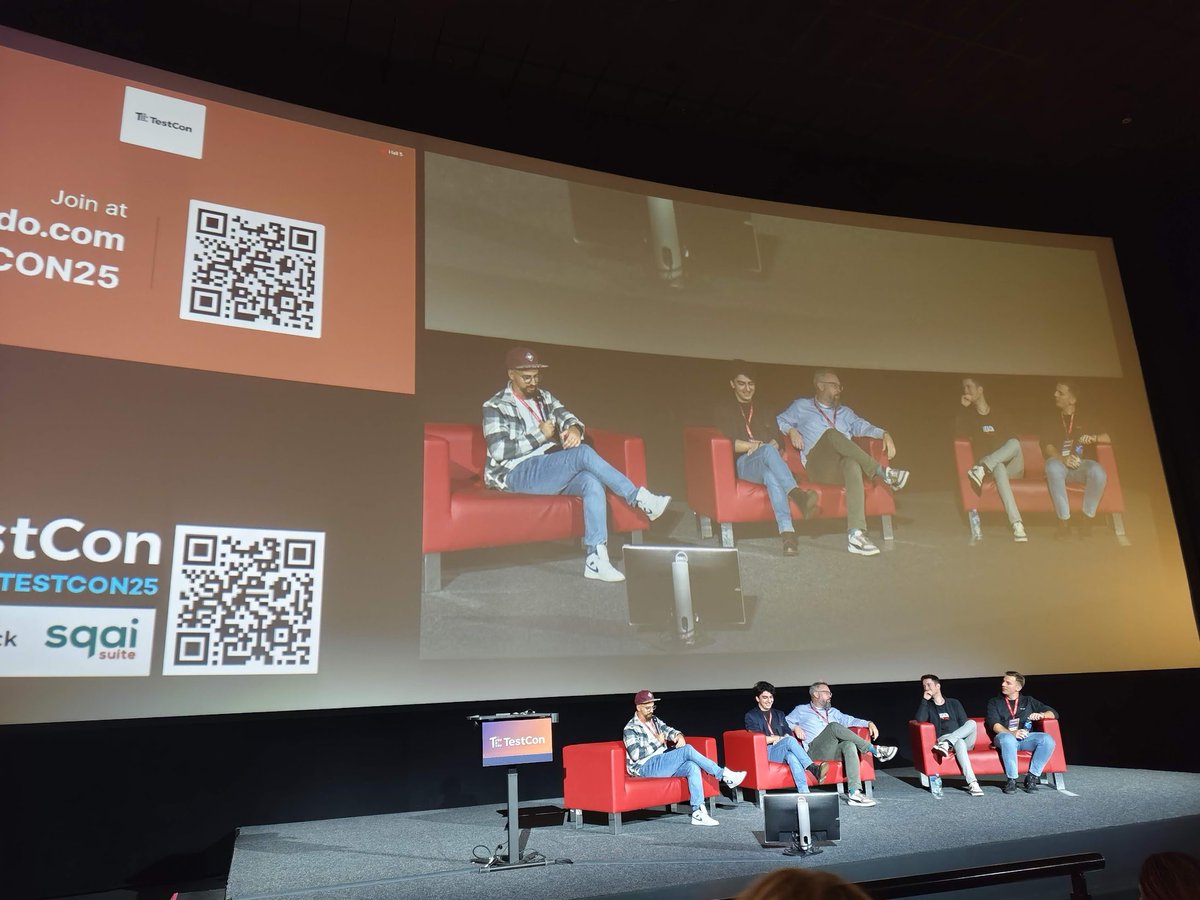 icougil's tweet image. Time for panel discussion focused on the real impact of #AI in #softwareTesting 
#Testcon