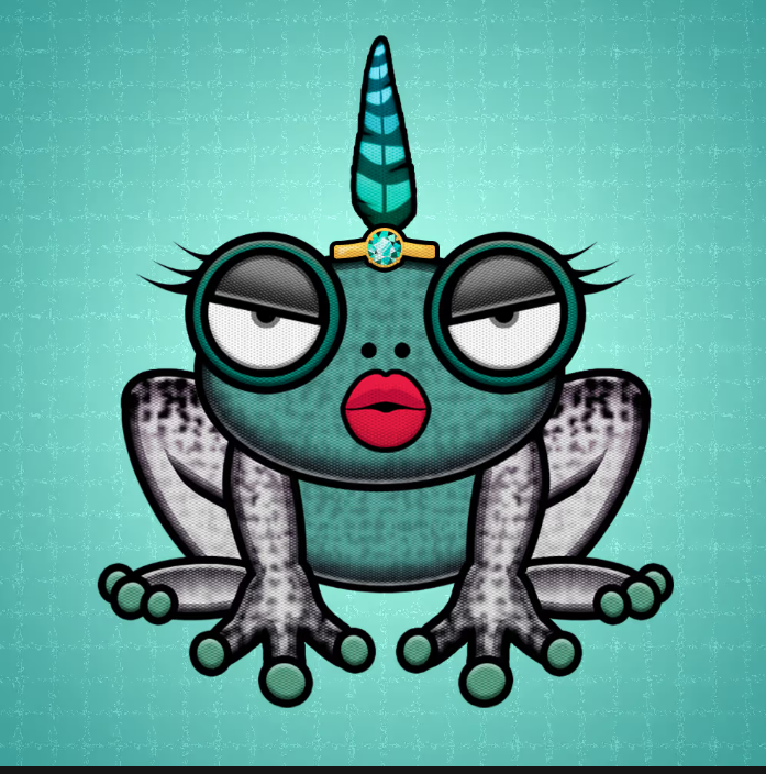 FeStrydom's tweet image. Big Thanks @FeatherFrogs for my two froggies, I've won on  tuesday, duckraces in @niftyisland discord. 🥰