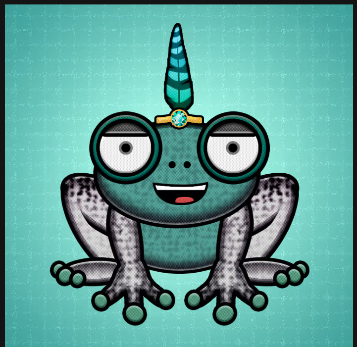 FeStrydom's tweet image. Big Thanks @FeatherFrogs for my two froggies, I've won on  tuesday, duckraces in @niftyisland discord. 🥰