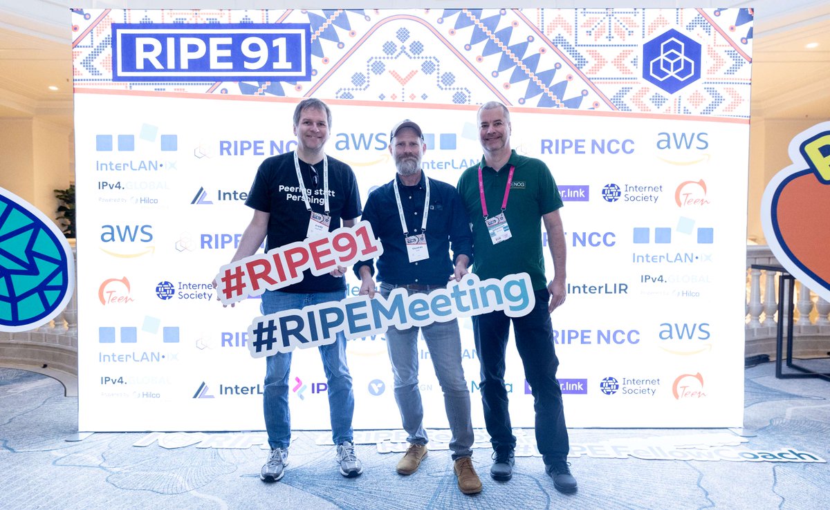 RIPE 92 - Edinburgh, Scotland tweet media