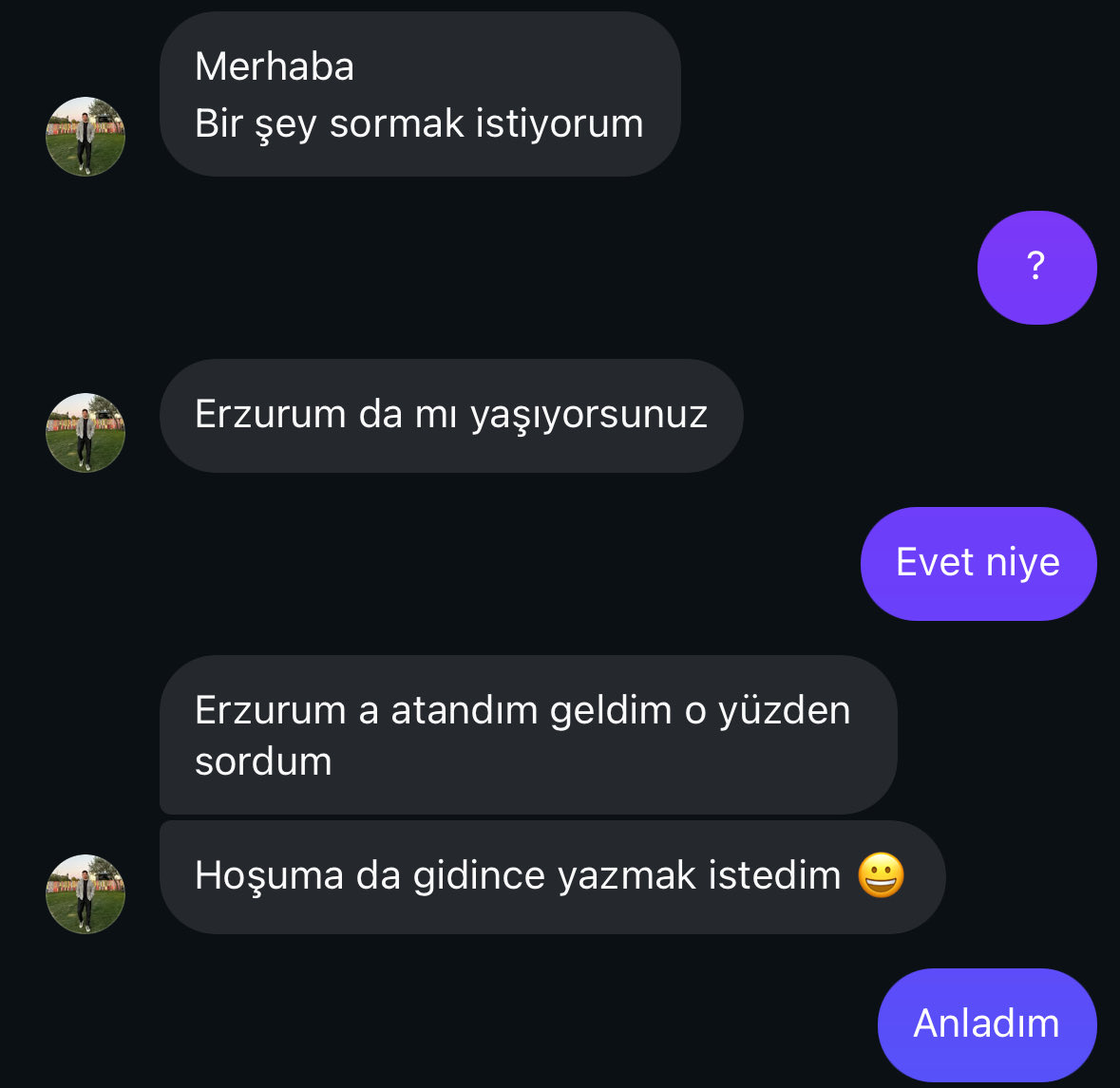 Benim flört yetenekleri ektedir🤓