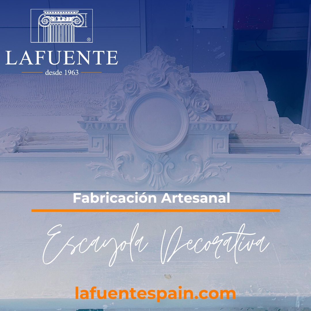 Buenos días:

En los almacenes LAFUENTE fabricamos artesanalmente cada pieza de escayola decorativa.

Consulta nuestro catálogo 📲bit.ly/escayola-lafue…

¿Hablamos? ☎️ 91 341 07 50

#Escayola #Decoración #Molduras #Columnas #Cornisas #Madrid #LifeStyle #LAFUENTE