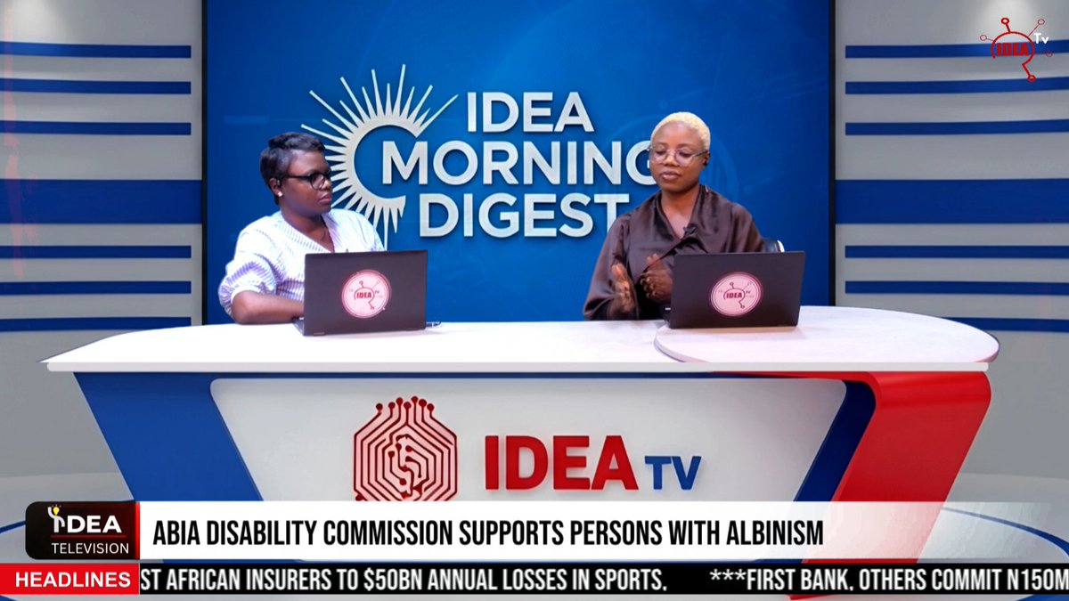 ideatelevision's tweet image. Start Your Day with IDEA Morning Digest on IDEA TV!

Join us for fresh insights and the latest trending news from Africa and beyond, right here on IDEA Morning Digest.
youtube.com/live/JWbcYmbvb…

#imd #ideatv #NewsUpdate