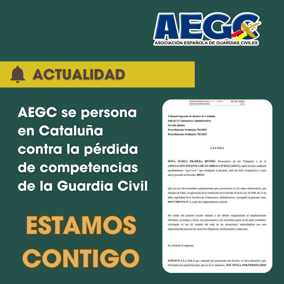 AEGCnacional's tweet photo. VOTA #AEGC
#MenosHUMO
#MásLEÑA
⚔️🇦 🇪 🇬 🇨 🇪🇸 https://t.co/5o935YxhXm