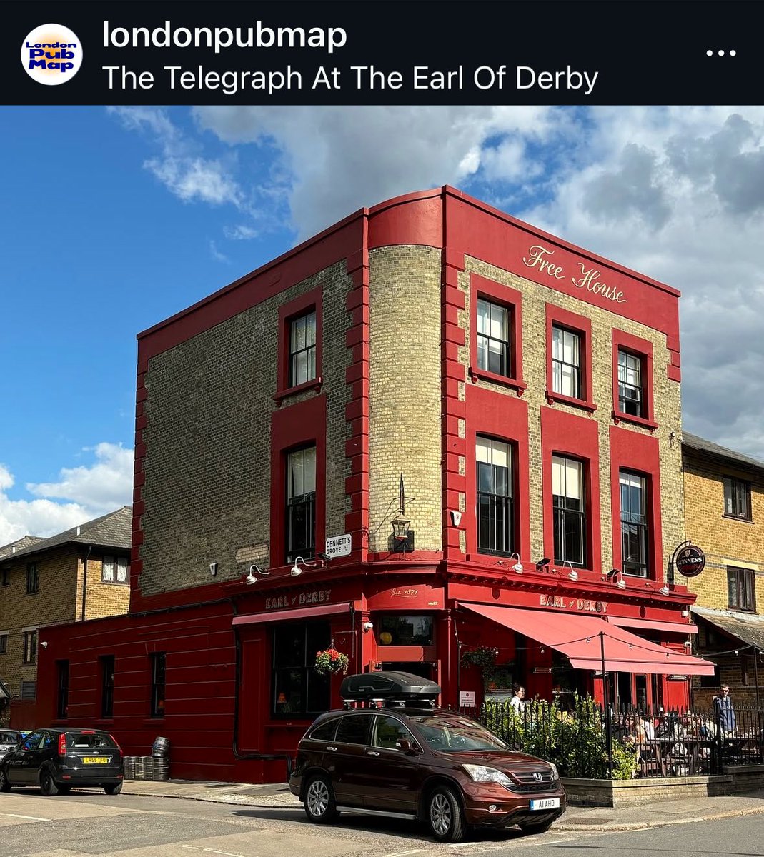 LondonPubMap's tweet image. Some pubs like to stand out in the crowd. Here are some of London’s most colourful boozers.
#london #pubs