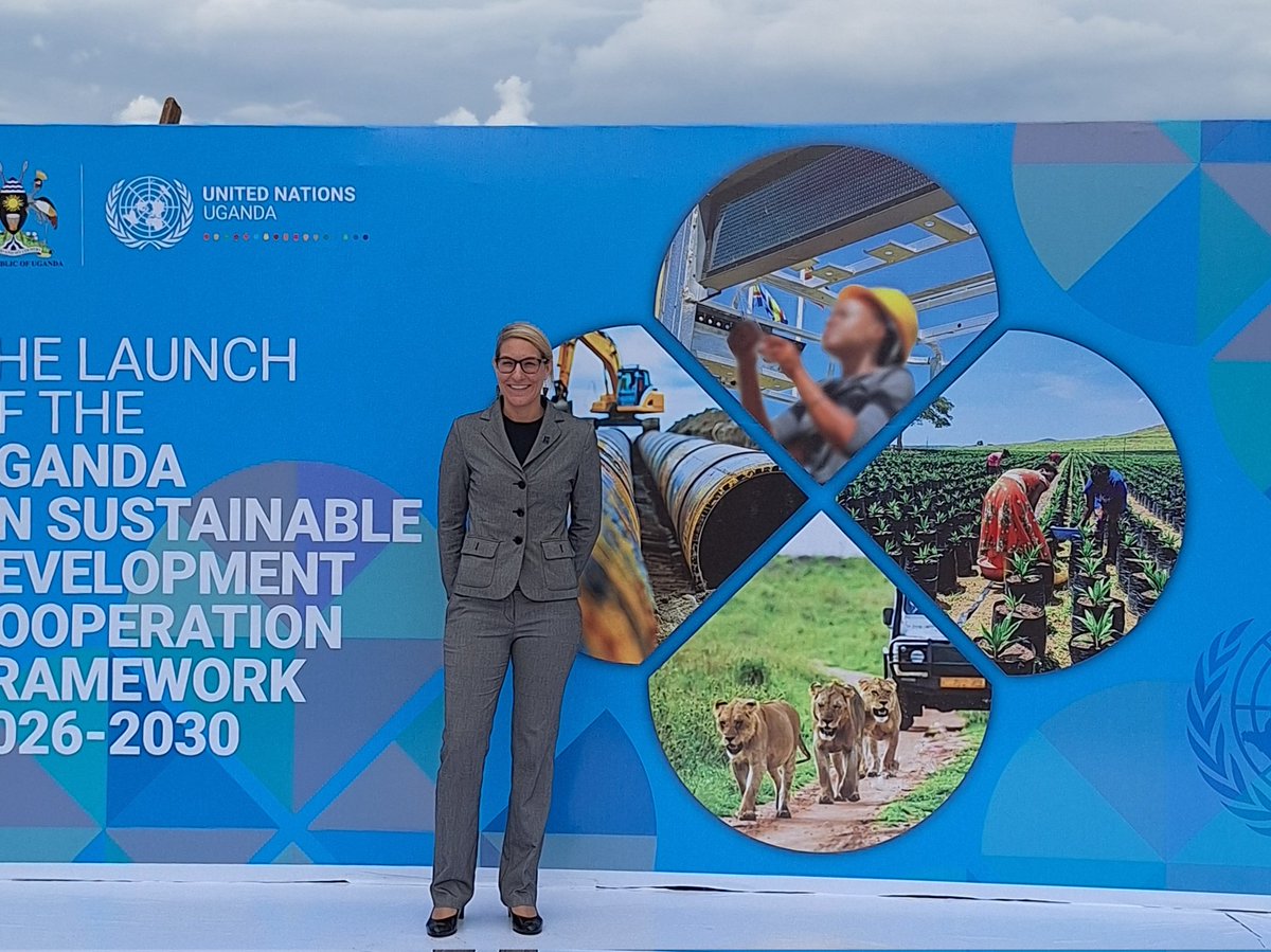 Delighted to represent IOM at the signing and launch of the UNSDCF 2026-2030 in Uganda.