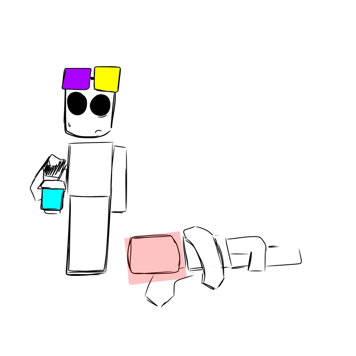 Im_g0nna_kms_'s tweet image. I uh draw them in my style hehe
and some little doodle.
#DeivyDoesTutorials33