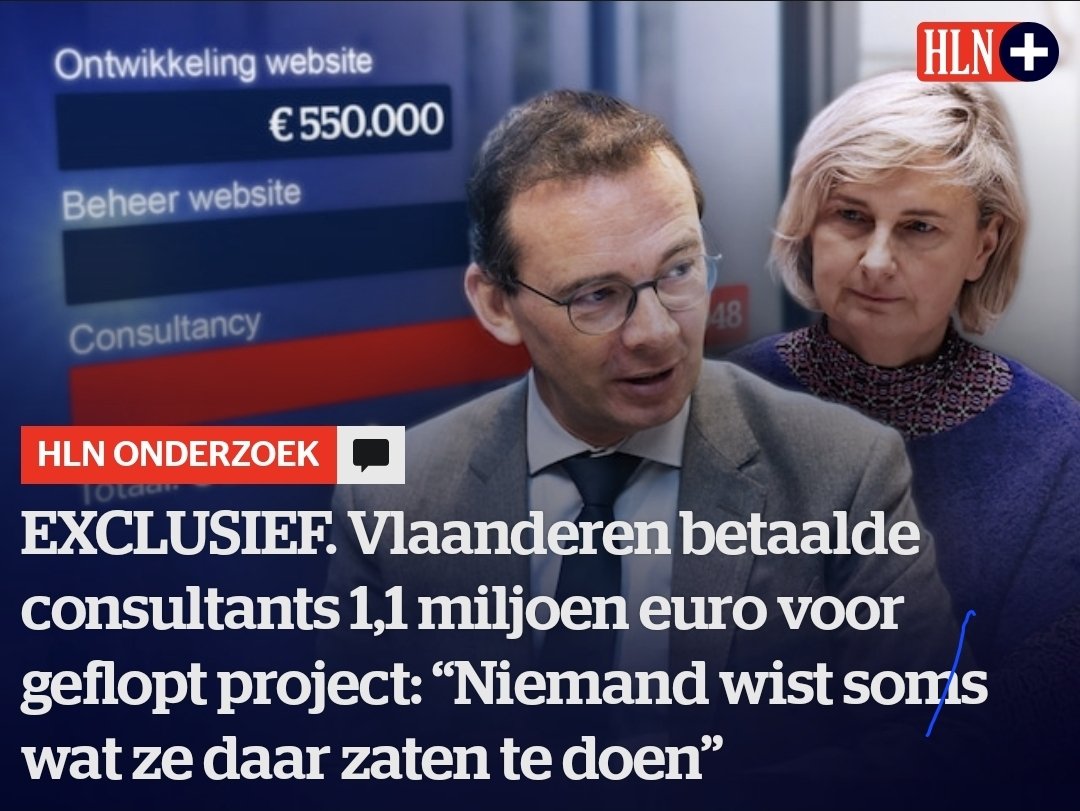 Jeroen Bossaert (@jeroenbossaert) on Twitter photo Vlaanderen en consultants, het blijft een duur huwelijk.
Vreemd ook dat enerzijds overheid groeit en anderzijds consultancy toeneemt. 🤔 Vlaanderen en consultants, het blijft een duur huwelijk.
Vreemd ook dat enerzijds overheid groeit en anderzijds consultancy toeneemt. 🤔