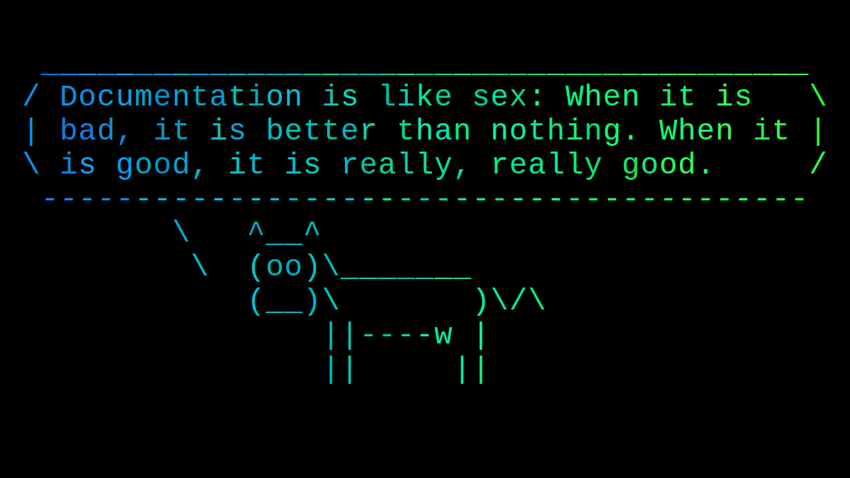 cowsayco's tweet image. #tech #dev #coding #devmemes #developers #devjokes #codinglife
