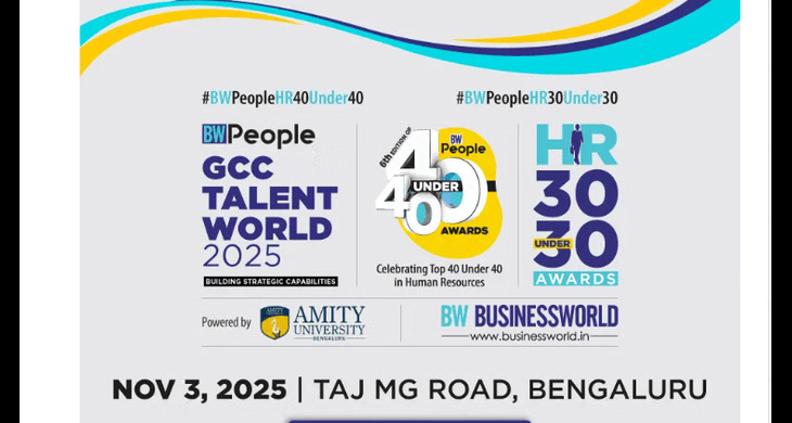 e4mtweets's tweet image. BW People to host ‘GCC Talent World 2025’ and ‘HR Awards’
The day-long summit will feature keynote sessions, leadership dialogues, and insight-rich panels.

Read the full story: exchange4media.com/industry-brief…

#PremSingh | @MadhaviLall1 | #SVenkatesh | #VishpalaReddy | @drjayakumarc |…