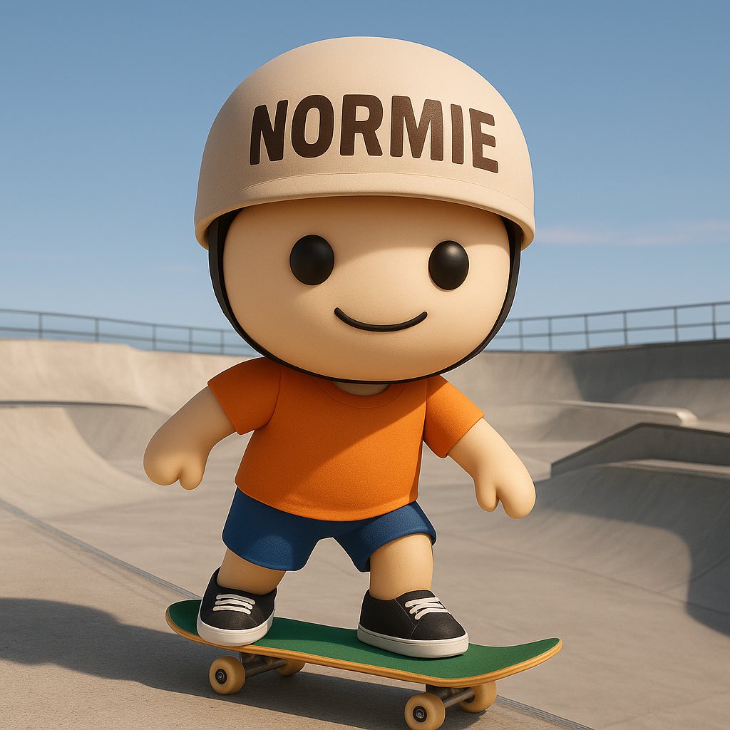 Stay balanced, stay bullish, stay $NORMIE 💚

Ca : HKh8xghgrGW3TFAGvaDH6EpzLUuAgyxaiWkX7xmwpump