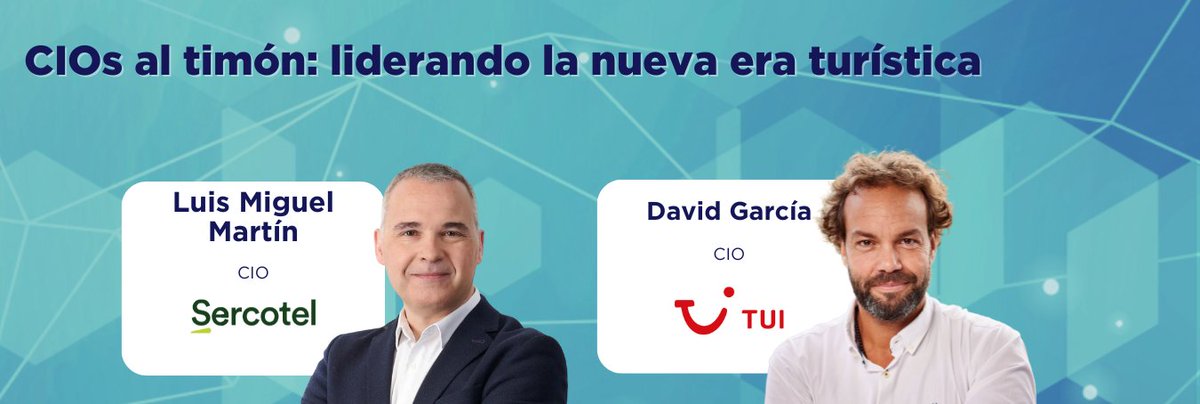 💻CIOs at the Helm: Leading the New Era of Tourism

📅 Wed, 22 Oct | 🕚 11:15–12:00 |📍 Auditorium Telefónica Empresas

Fares Kameli, Luis Miguel Martín &amp; David García show how digital leaders are driving AI, cybersecurity &amp; strategy in tourism.

#TIS2025 #TourismInnovationSummit