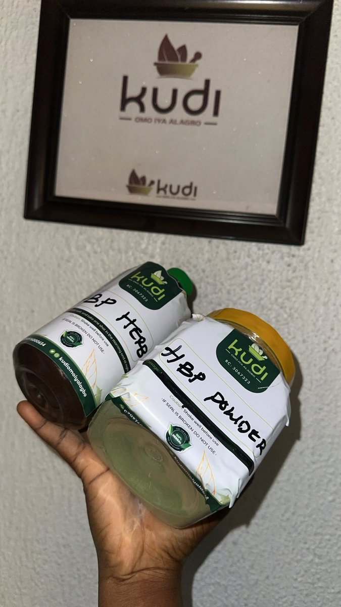 Kudiomoiyalagbo's tweet image. Don’t live on drugs forever, try herbs today and thank nature 🌿✅

Think of this brand anytime you think of herbs 🌿 

We formulate only effective natural herbs and roots here 

Send a dm to order or contact us on WhatsApp through the link on bio…

📍ibadan/Lagos 
We deliver…