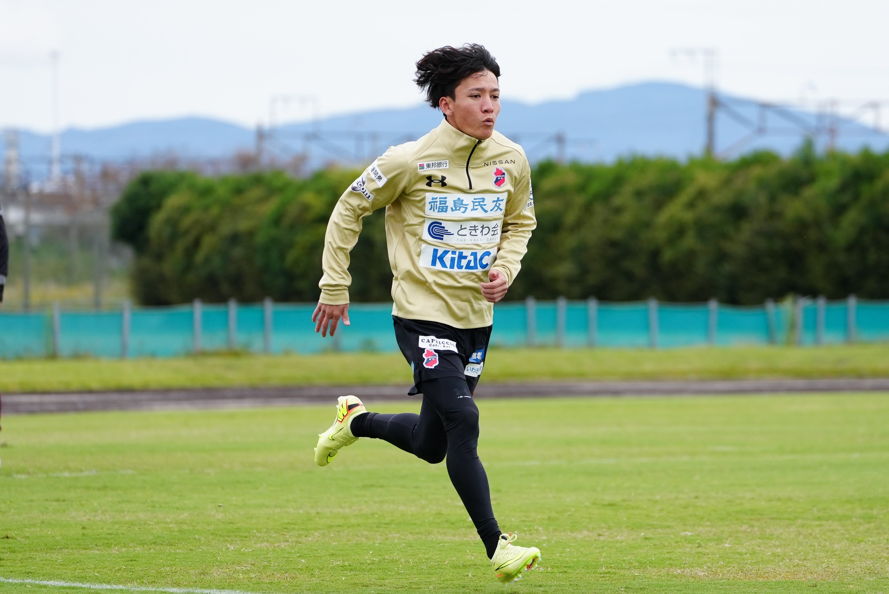 いわきfc　トレーニングトップ いわきfc トレーニングトップ いわきFCトレーニングウェア