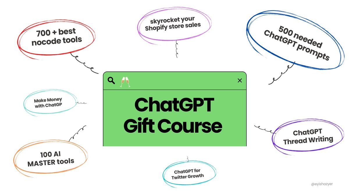 report_with_ai's tweet image. ChatGPT is FREE 100x effective
You must know how to unlock its full SUPERPOWER.
That's why I build a MASSIVE ChatGPT gift course:
700+nocode tools
500+ new prompts
100+ AI tools
70 resources
For 24hr, it's free!
Just:
• RT
• Follow
• Reply 'free'
I'll send you a link