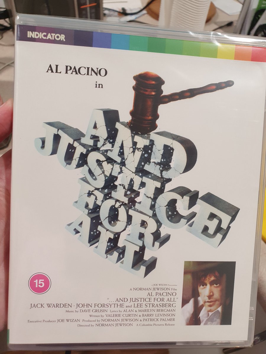 Exciting mail day - my next Albert Brooks film! And since I was ordering from Indicator I had to get their recent Al Pacino release of course!