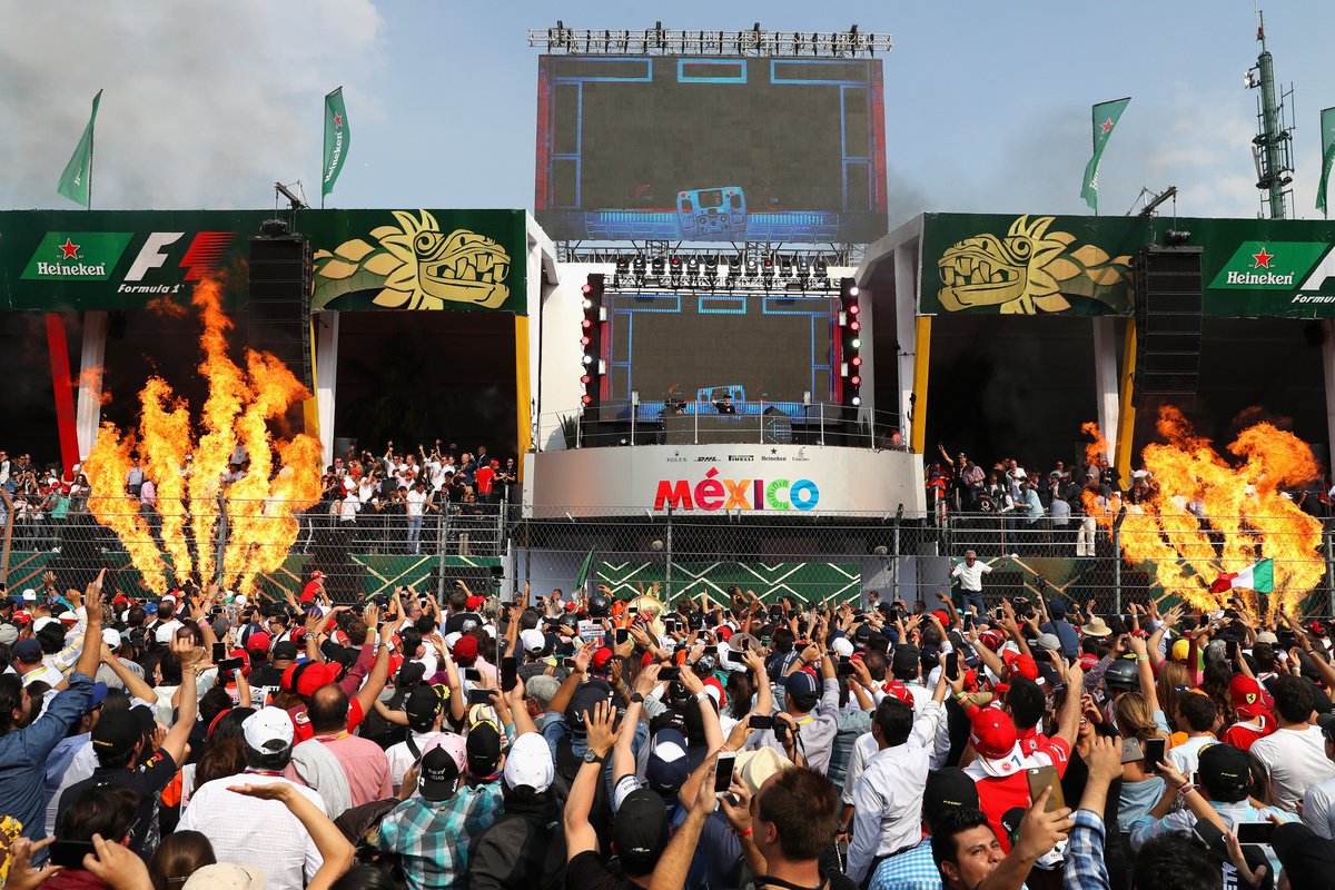 The atmosphere. The celebration 🙌

We can't wait to be back celebrating in the stadium once more on Sunday! 🤩

#F1 #MexicoGP