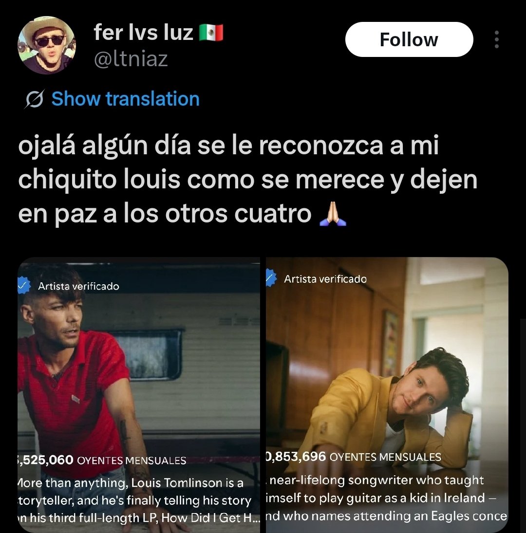 razón 1039 por la cual las ot5 NUNCA serán fans de louis