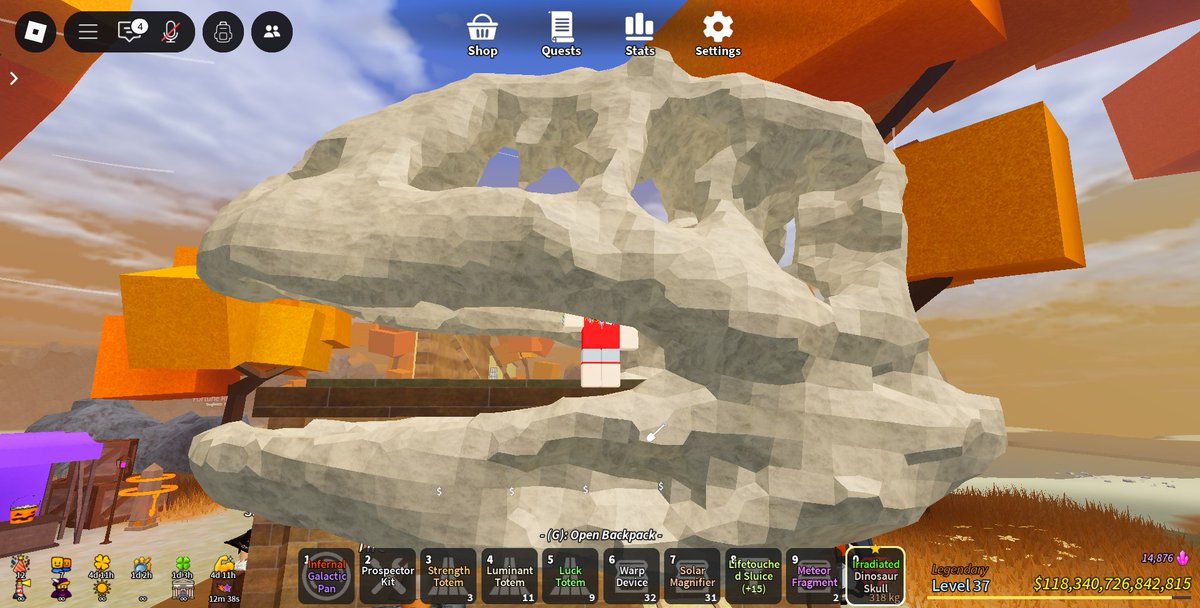 pesona dino skull 318kg slurp