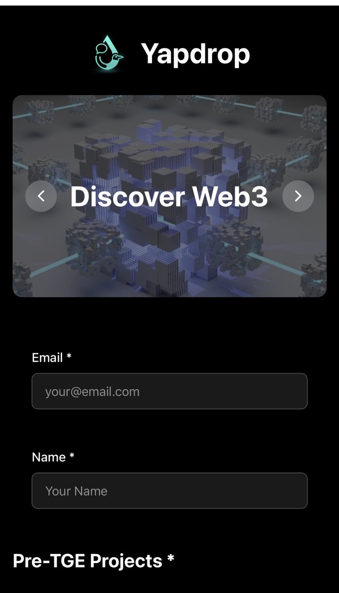 YapDrop tweet media