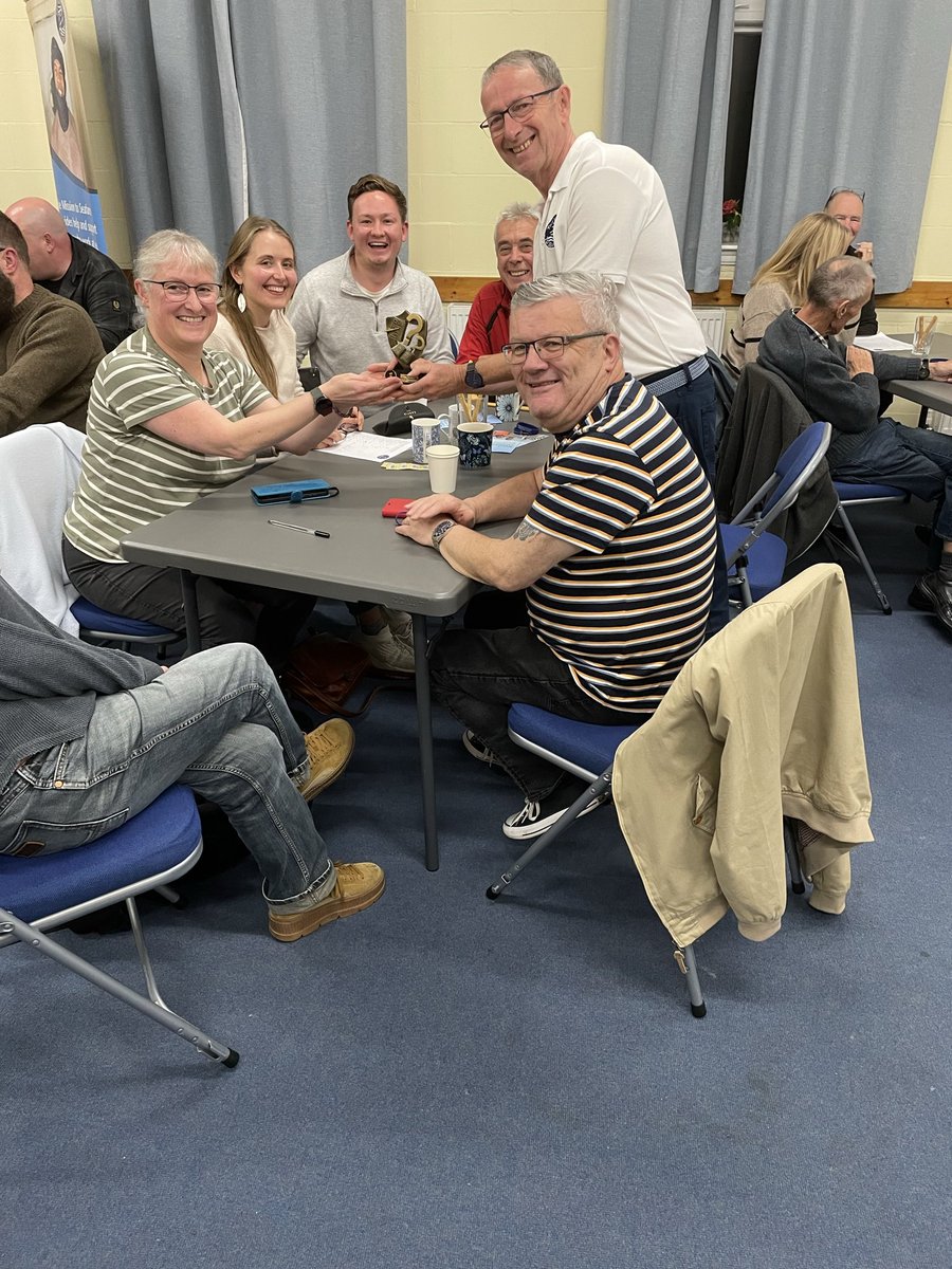 It was the annual MtS Humber Quiz Night at St Mary’s Barton on Saturday.  Here are a couple of pics.  The second shows the glorious winning Goole team.  They lost on the tie break last year, so the victory was that much sweeter this year.